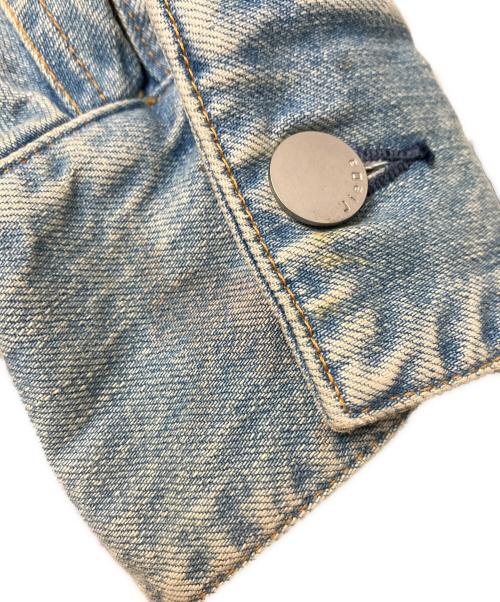 jieda（ジエダ）Jieda (ジエダ) 23AW 2TONE DAMAGE OVER DENIM SHIRT ブルー サイズ:1の古着・服飾アイテム