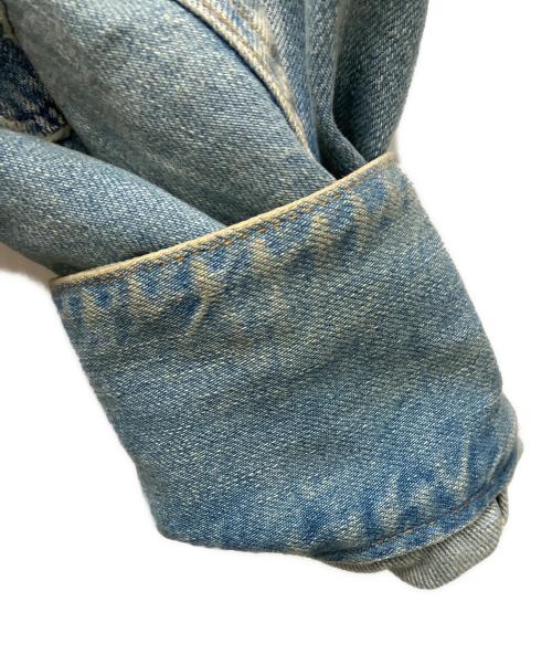 jieda（ジエダ）Jieda (ジエダ) 23AW 2TONE DAMAGE OVER DENIM SHIRT ブルー サイズ:1の古着・服飾アイテム