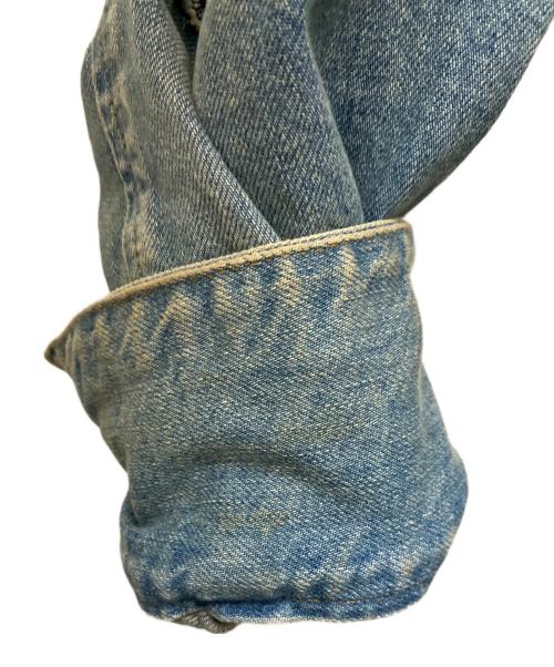 jieda（ジエダ）Jieda (ジエダ) 23AW 2TONE DAMAGE OVER DENIM SHIRT ブルー サイズ:1の古着・服飾アイテム