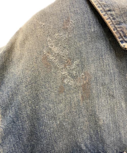 jieda（ジエダ）Jieda (ジエダ) 23AW 2TONE DAMAGE OVER DENIM SHIRT ブルー サイズ:1の古着・服飾アイテム