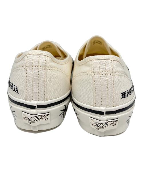 VANS（ヴァンズ）VANS (ヴァンズ) WACKO MARIA (ワコマリア) LX AUTHENTIC 44 ホワイト×ブラック サイズ:27の古着・服飾アイテム