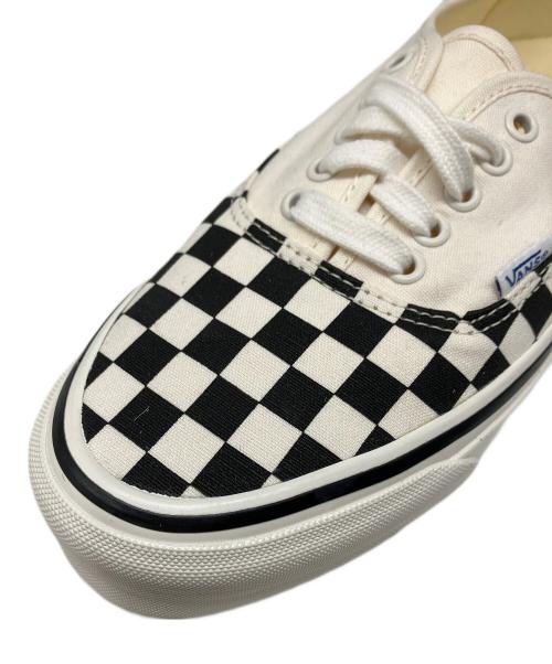 VANS（ヴァンズ）VANS (ヴァンズ) WACKO MARIA (ワコマリア) LX AUTHENTIC 44 ホワイト×ブラック サイズ:27の古着・服飾アイテム
