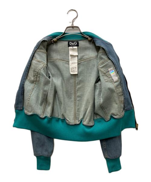 DOLCE & GABBANA（ドルチェ＆ガッバーナ）DOLCE & GABBANA (ドルチェ＆ガッバーナ) 00’s デニムジャケット インディゴ サイズ:38の古着・服飾アイテム