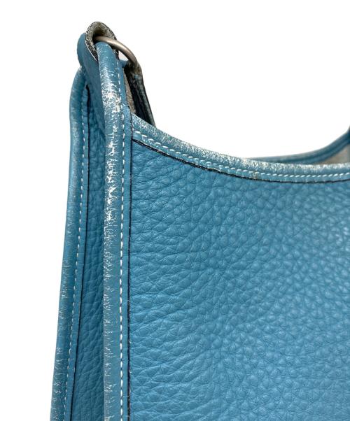 HERMES（エルメス）HERMES (エルメス) ヴェスパPM ショルダーバッグ ブルーの古着・服飾アイテム