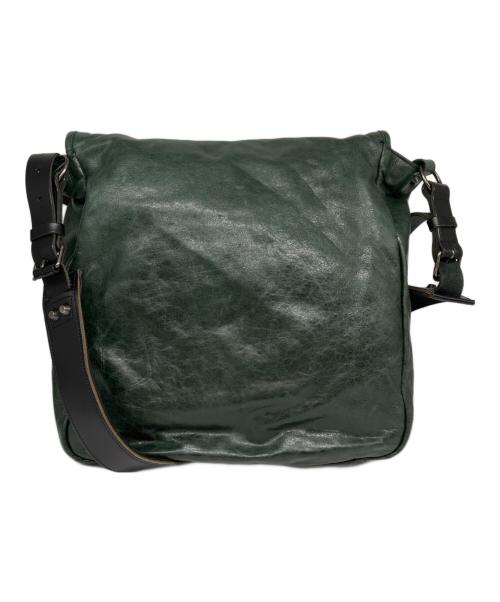 BALENCIAGA（バレンシアガ）BALENCIAGA (バレンシアガ) ザ・メンズバサス ショルダーバッグ グリーンの古着・服飾アイテム