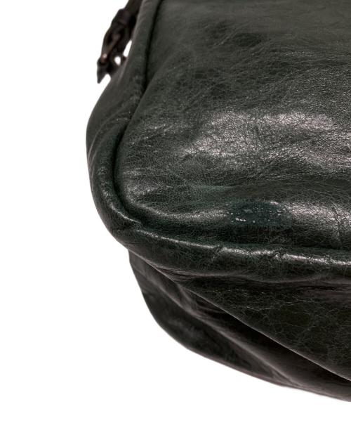 BALENCIAGA（バレンシアガ）BALENCIAGA (バレンシアガ) ザ・メンズバサス ショルダーバッグ グリーンの古着・服飾アイテム