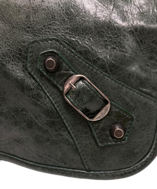 BALENCIAGA（バレンシアガ）BALENCIAGA (バレンシアガ) ザ・メンズバサス ショルダーバッグ グリーンの古着・服飾アイテム