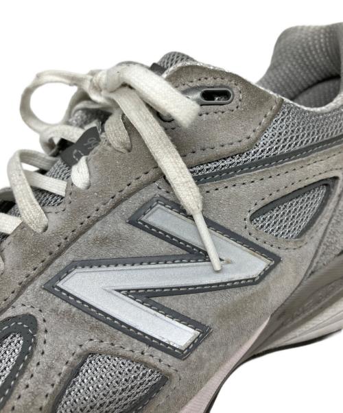 NEW BALANCE（ニューバランス）NEW BALANCE (ニューバランス) Made in USA 990v4 Core グレー サイズ:29㎝の古着・服飾アイテム