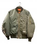 WACKO MARIAワコマリア）の古着「25AW MA-1 FLIGHT JACKET」｜グリーン