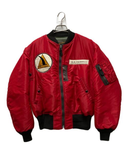 BUZZ RICKSON'S（バズリクソンズ）Buzz Rickson's (バズリクソンズ) type RED MA-1 NORTHROP レッド サイズ:Mの古着・服飾アイテム