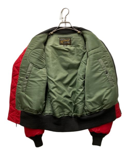BUZZ RICKSON'S（バズリクソンズ）Buzz Rickson's (バズリクソンズ) type RED MA-1 NORTHROP レッド サイズ:Mの古着・服飾アイテム