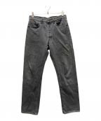 LEVI'Sリーバイス）の古着「80's 先染めブラックデニムパンツ」｜グレー