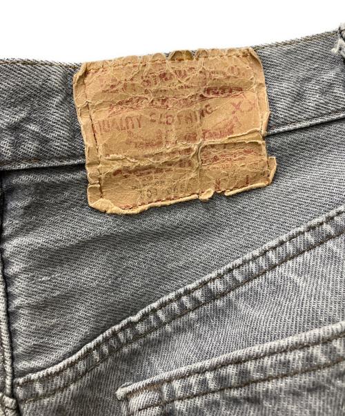 LEVI'S（リーバイス）LEVI'S (リーバイス) 80's 先染めブラックデニムパンツ グレー サイズ:W34の古着・服飾アイテム