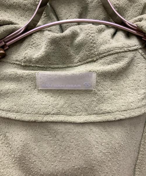 san san gear（サンサンギア）SAN SAN GEAR (サンサンギア) 25FW BUTTON FLEECE JACKET グリーン サイズ:3の古着・服飾アイテム
