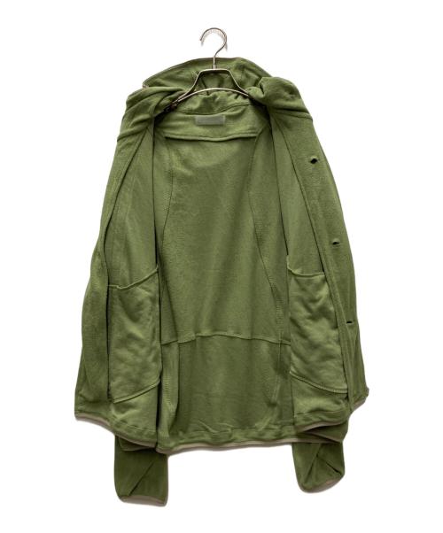 san san gear（サンサンギア）SAN SAN GEAR (サンサンギア) 25FW BUTTON FLEECE JACKET グリーン サイズ:3の古着・服飾アイテム