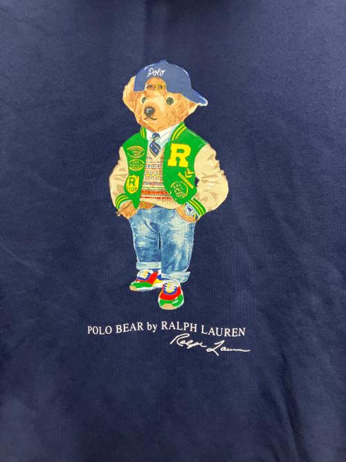 POLO RALPH LAUREN（ポロ・ラルフローレン）POLO RALPH LAUREN (ポロ・ラルフローレン) ポロベアーパーカー ネイビー サイズ:Mの古着・服飾アイテム