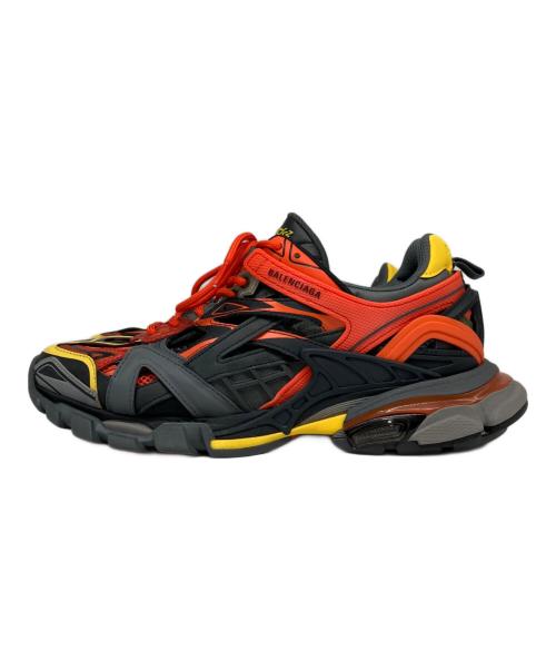 BALENCIAGA（バレンシアガ）BALENCIAGA (バレンシアガ) TRACK TRAINERS 2 オレンジ×グレー サイズ:42の古着・服飾アイテム