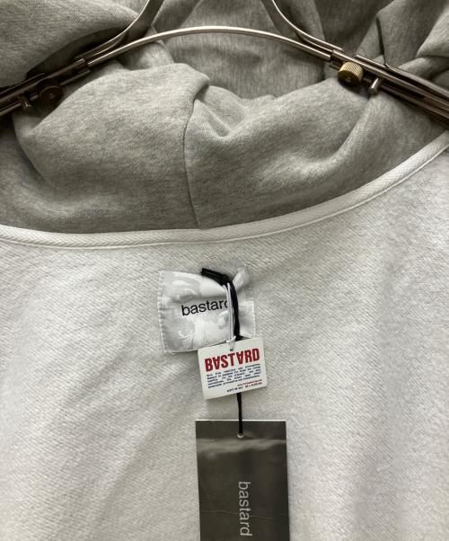 BASTARD（バスタード）BASTARD (バスタード) PUNK PRINT APPLIQUE HOODIE グレー サイズ:Ｓの古着・服飾アイテム