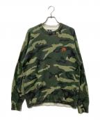 ANTIMIDアンチミッド）の古着「GRAPHIC KNIT」｜グリーン