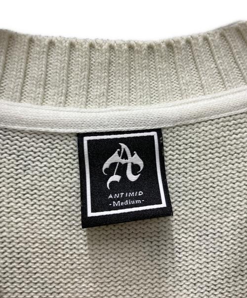 ANTIMID（アンチミッド）ANTIMID (アンチミッド) GRAPHIC KNIT グリーン サイズ:Mの古着・服飾アイテム