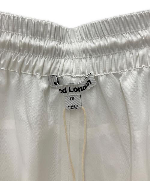 Jaded London（ジェイデッドロンドン）JADED LONDON (ジェイデッドロンドン) Arctic Vapor 3/4 Shorts ホワイト サイズ:Mの古着・服飾アイテム