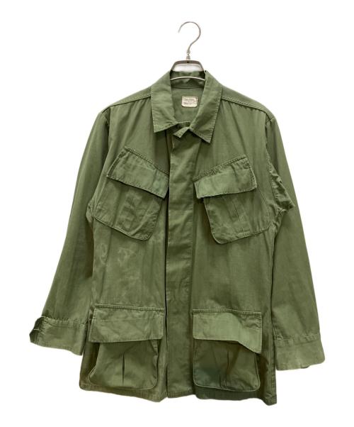 US ARMY（ユーエスアーミー）US ARMY (ユーエスアーミー) 60s ジャングルファティーグジャケット グリーン サイズ:XS-Rの古着・服飾アイテム