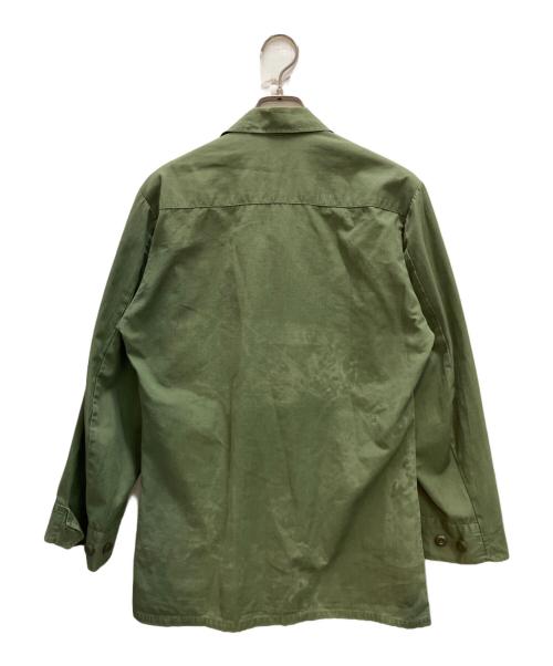US ARMY（ユーエスアーミー）US ARMY (ユーエスアーミー) 60s ジャングルファティーグジャケット グリーン サイズ:XS-Rの古着・服飾アイテム