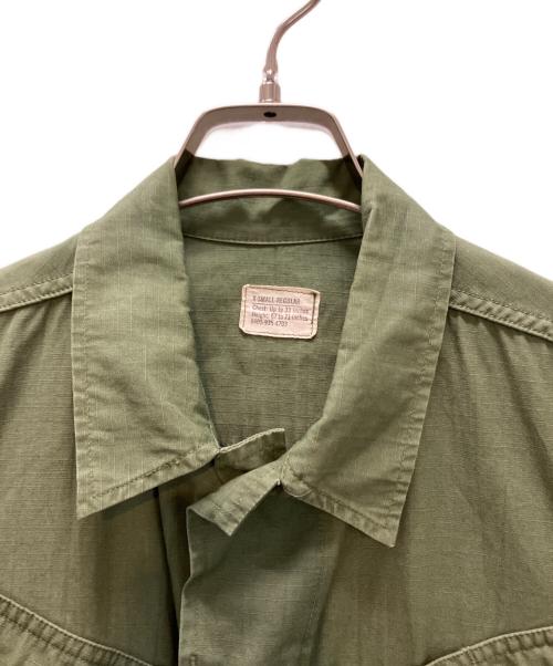 US ARMY（ユーエスアーミー）US ARMY (ユーエスアーミー) 60s ジャングルファティーグジャケット グリーン サイズ:XS-Rの古着・服飾アイテム