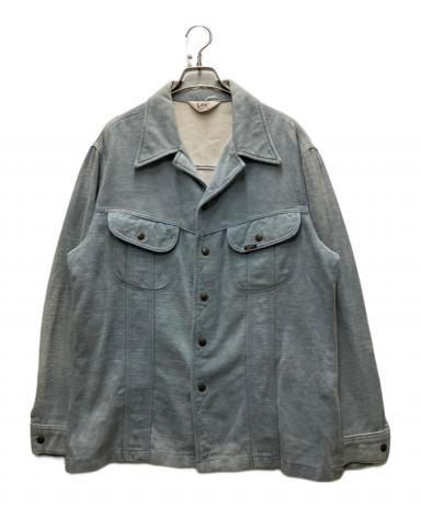 中古・古着通販】LEE (リー) 70s シャモアクロスジャケット ブルー