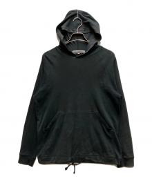 GAULTIER HOMME objet（ゴルチエオムオブジェ）の古着「フード付カットソー」｜ブラック