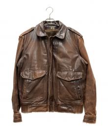 Schott（ショット）の古着「A-2 フライトジャケット」｜ブラウン