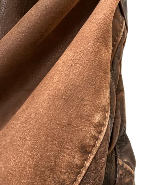 Schott（ショット）Schott (ショット) A-2 フライトジャケット ブラウン サイズ:40の古着・服飾アイテム