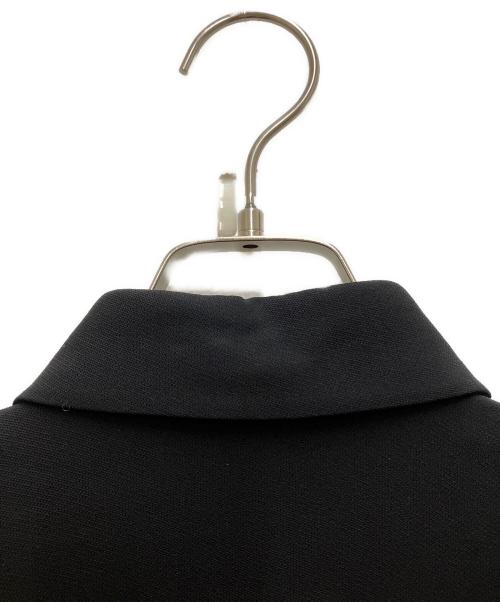 HERMES（エルメス）HERMES (エルメス) シルクシャツ ブラック サイズ:38の古着・服飾アイテム