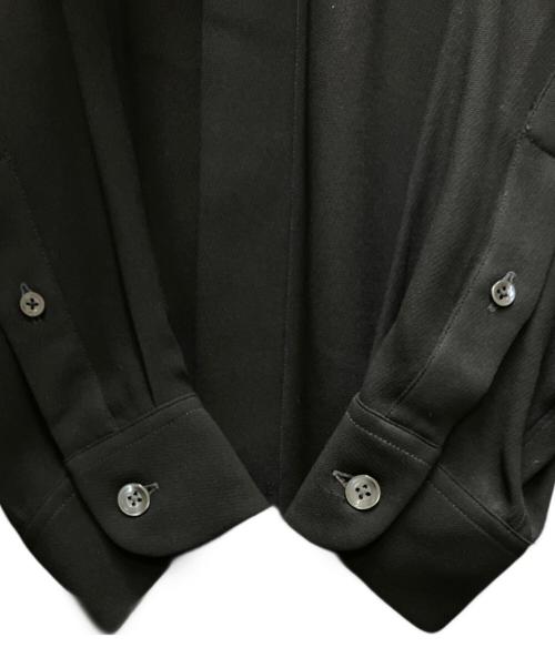 HERMES（エルメス）HERMES (エルメス) シルクシャツ ブラック サイズ:38の古着・服飾アイテム