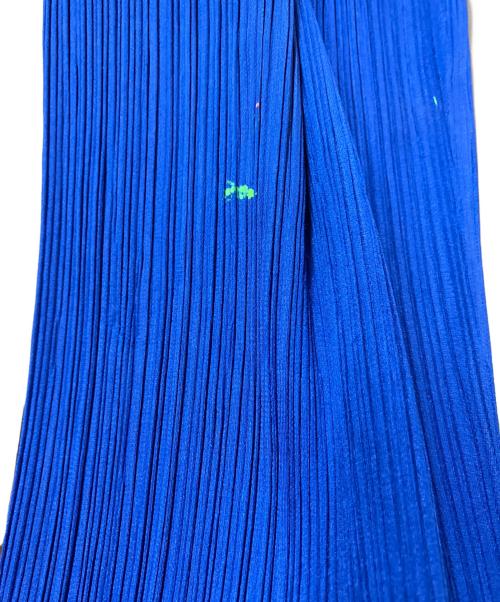 PLEATS PLEASE（プリーツプリーズ）PLEATS PLEASE (プリーツプリーズ) プリーツパンツ ブルー サイズ:2の古着・服飾アイテム