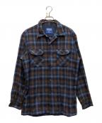 PENDLETONペンドルトン）の古着「ボードシャツ」｜ネイビー