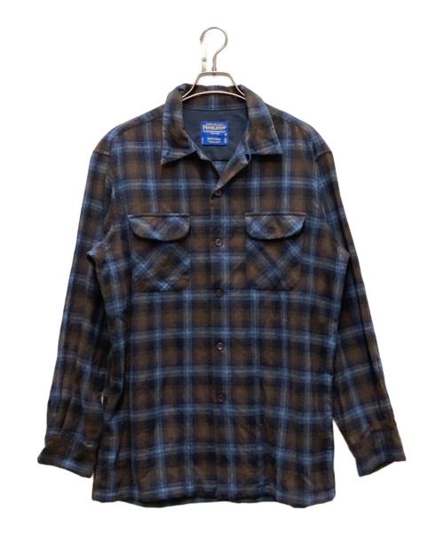 PENDLETON（ペンドルトン）PENDLETON (ペンドルトン) ボードシャツ ネイビー サイズ:Mの古着・服飾アイテム