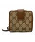 GUCCI（グッチ）の古着「GG二つ折り財布」｜ブラウン