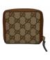 GUCCI (グッチ) GG二つ折り財布 ブラウン：16000円