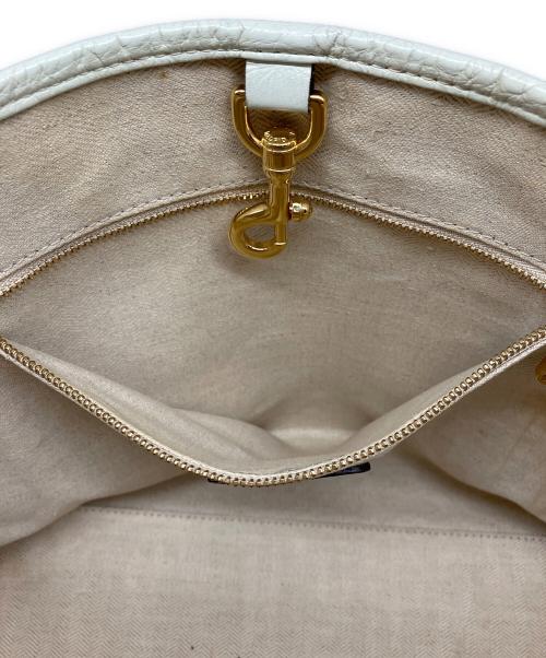 LOEWE（ロエベ）LOEWE (ロエベ) ヘリテージトートバッグ ホワイトの古着・服飾アイテム