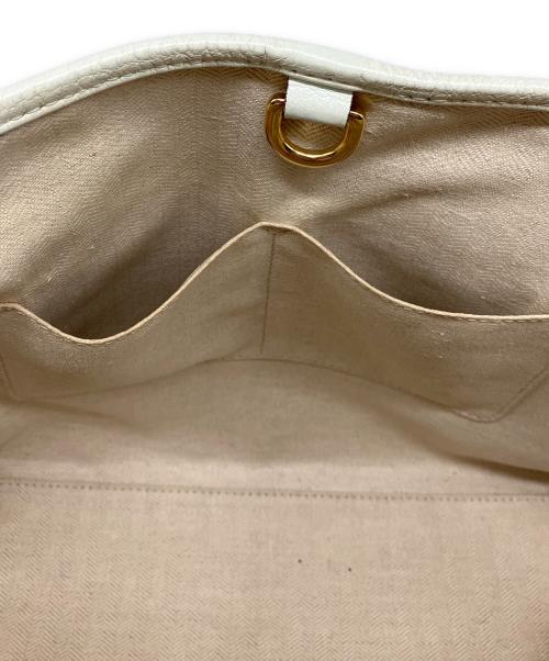 LOEWE（ロエベ）LOEWE (ロエベ) ヘリテージトートバッグ ホワイトの古着・服飾アイテム
