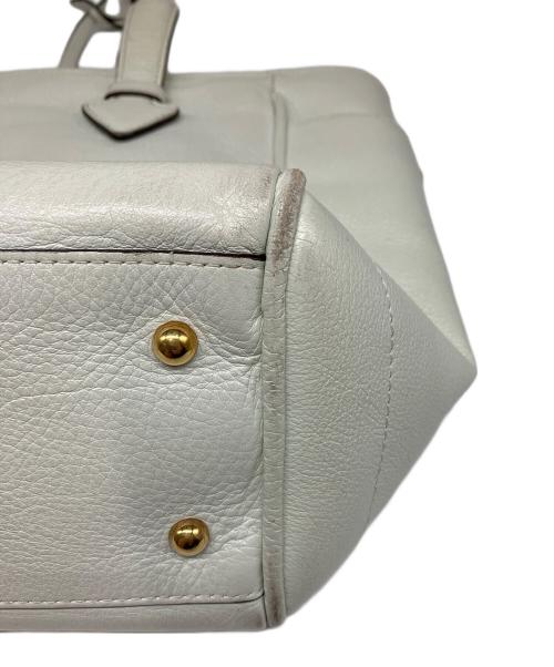 LOEWE（ロエベ）LOEWE (ロエベ) ヘリテージトートバッグ ホワイトの古着・服飾アイテム