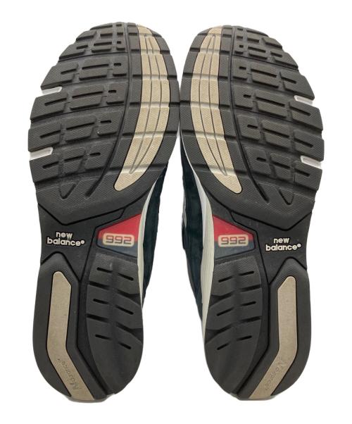 NEW BALANCE（ニューバランス）NEW BALANCE (ニューバランス) 992 ローカットスニーカー ネイビー サイズ:US 9 1/2の古着・服飾アイテム