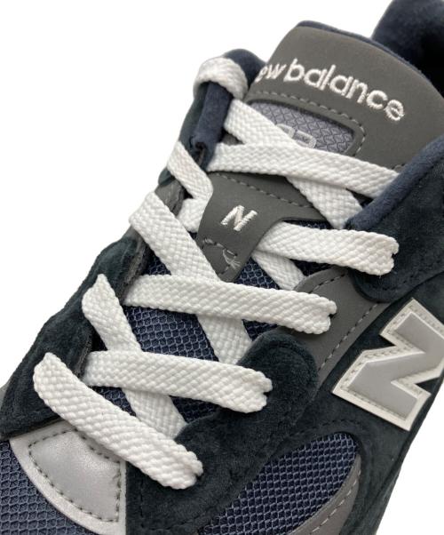 NEW BALANCE（ニューバランス）NEW BALANCE (ニューバランス) 992 ローカットスニーカー ネイビー サイズ:US 9 1/2の古着・服飾アイテム