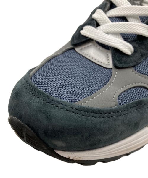 NEW BALANCE（ニューバランス）NEW BALANCE (ニューバランス) 992 ローカットスニーカー ネイビー サイズ:US 9 1/2の古着・服飾アイテム