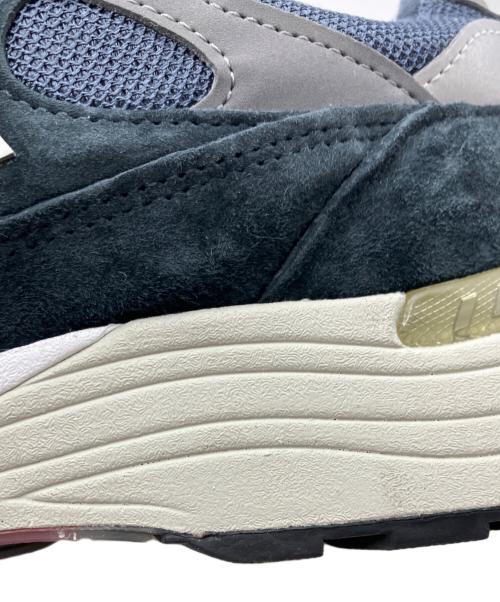 NEW BALANCE（ニューバランス）NEW BALANCE (ニューバランス) 992 ローカットスニーカー ネイビー サイズ:US 9 1/2の古着・服飾アイテム