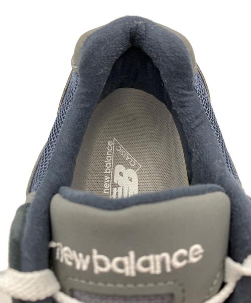 NEW BALANCE（ニューバランス）NEW BALANCE (ニューバランス) 992 ローカットスニーカー ネイビー サイズ:US 9 1/2の古着・服飾アイテム