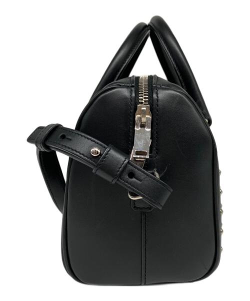 Saint Laurent Paris（サンローランパリ）Saint Laurent Paris (サンローランパリ) ベイビーダッフル スタッズバッグ ブラックの古着・服飾アイテム