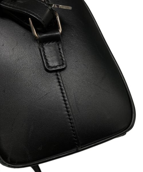 Saint Laurent Paris（サンローランパリ）Saint Laurent Paris (サンローランパリ) ベイビーダッフル スタッズバッグ ブラックの古着・服飾アイテム