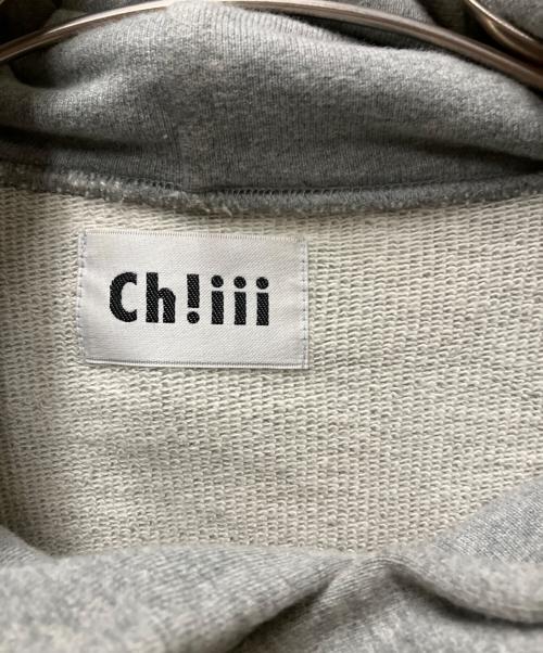 Ch!iii（チー）Ch!iii (チー) neatパーカー グレー サイズ:Sの古着・服飾アイテム